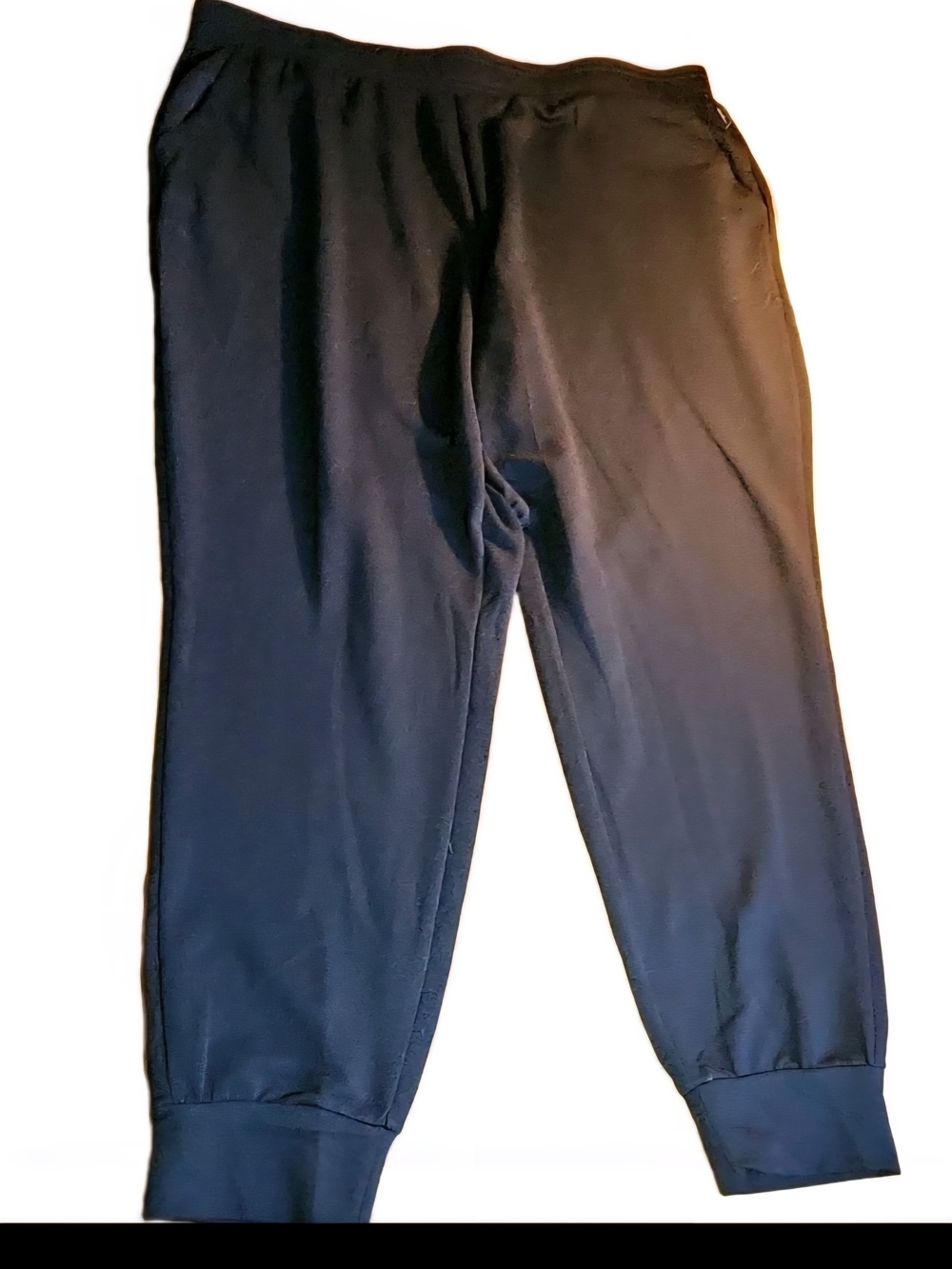 Eddie Bauer Women's Black Jogger Pants, XL, Elastic Waist, Pockets. Elastain